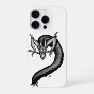Dragon in Tattoo Style iPhone 16 Pro Case