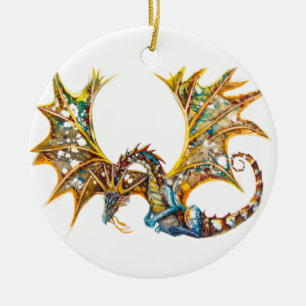 Dragon in the Sky Ornament