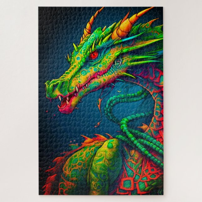 Dragon Jigsaw Puzzle (Vertical)