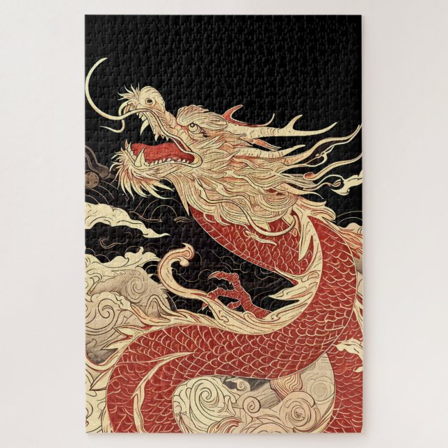 dragon jigsaw puzzle (Vertical)