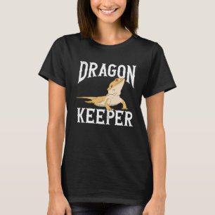 Dragon Keeper Bearded Dragon Beardie Reptile Lizar T-Shirt