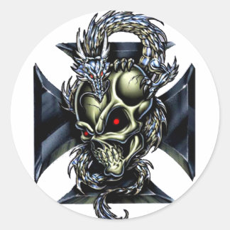 Dragon Keeper Classic Round Sticker