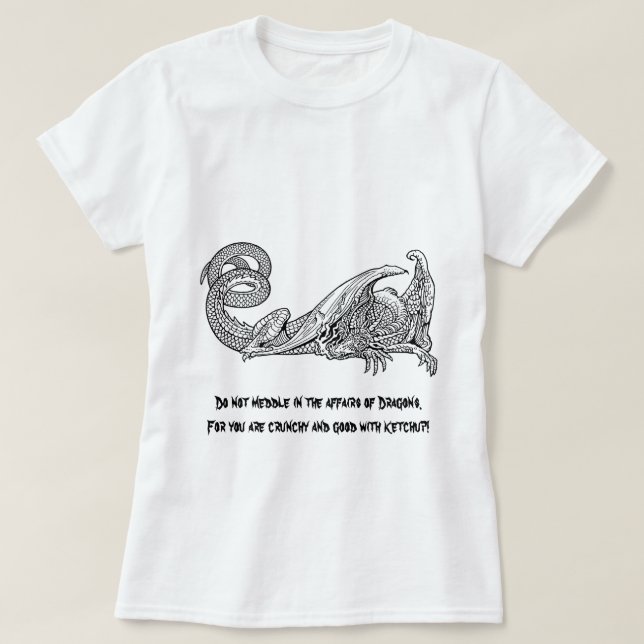 Dragon Ketchup 2 T-Shirt (Design Front)