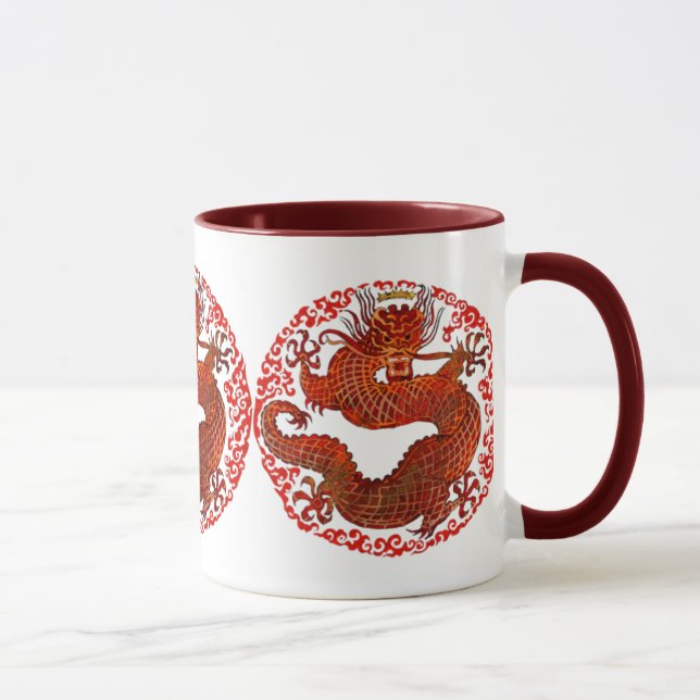 Dragon King Red Mug (Right)