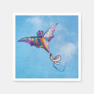 Dragon Kite  Napkin