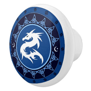 Dragon Knot 1 Ceramic Knob