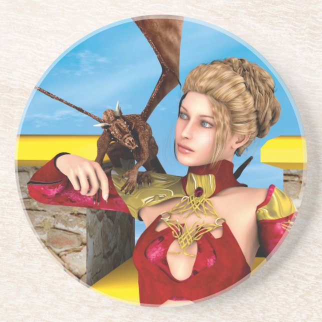 Dragon Lady Coaster (Front)