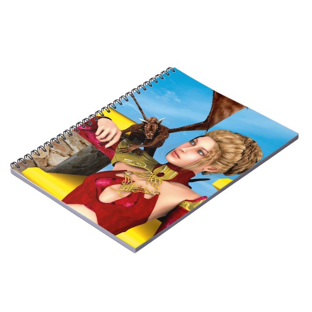 Dragon Lady Notebook (Left Side)