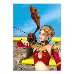 Dragon Lady Photo Print