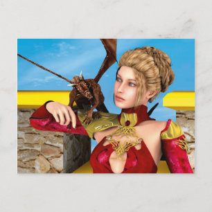 Dragon Lady Postcard
