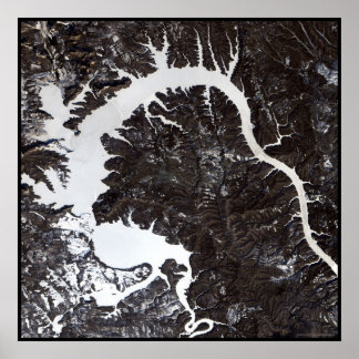 Dragon Lake Siberia Poster