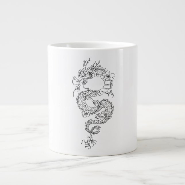 Dragon Large Coffee Mug (Front)