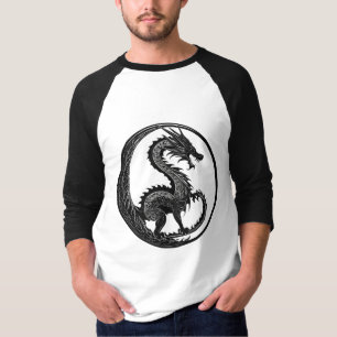 "Dragon Logo Design for T-Shirts