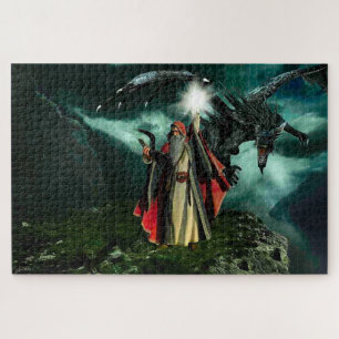 Dragon Lord Fantasy Jigsaw Puzzle