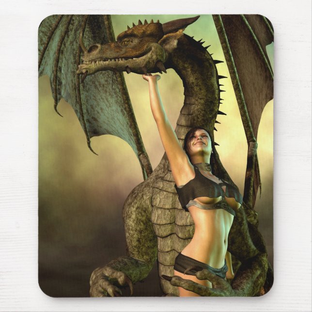 Dragon Lover Mouse Pad (Front)