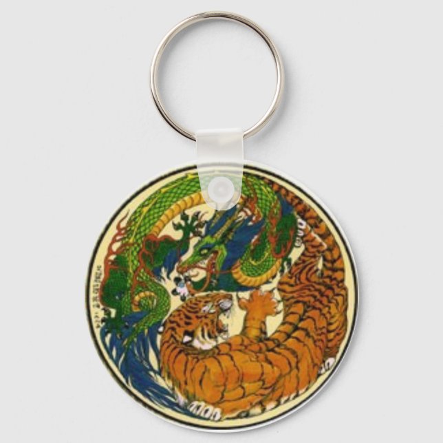 Dragon Luck Mall Key Ring (Front)