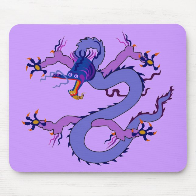 Dragon Luck Mall Mouse Pad (Front)
