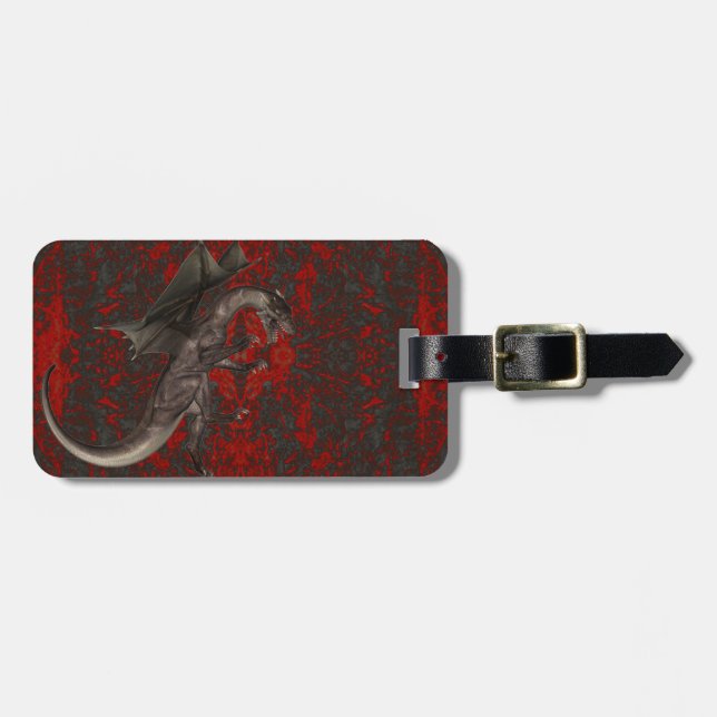 Dragon Luggage Tag (Front Horizontal)