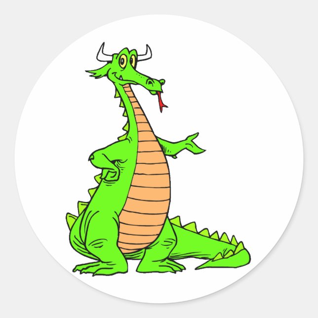 Dragon Magic 44 Classic Round Sticker (Front)