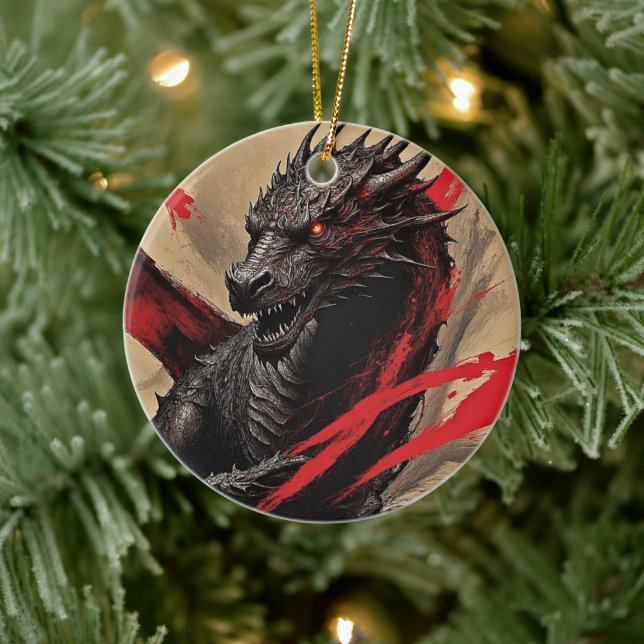 Dragon Majesty - Exclusive  Ceramic Ornament (Tree)
