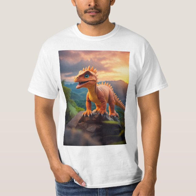 "Dragon Majesty Unleashed: A Mythical Touch to You T-Shirt (Front)