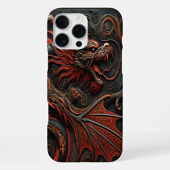 Dragon Masterpiece Art iPhone Case (Back)
