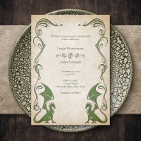 Dragon Mediaeval Fantasy Wedding