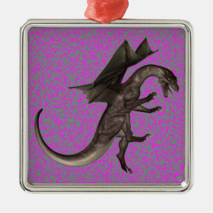 Dragon Metal Tree Decoration