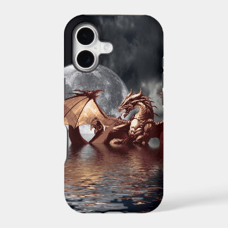 Dragon & Moon Fantasy Mythical iPhone Case