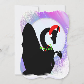 Dragon Moon Holiday (Colourful Haze) Card