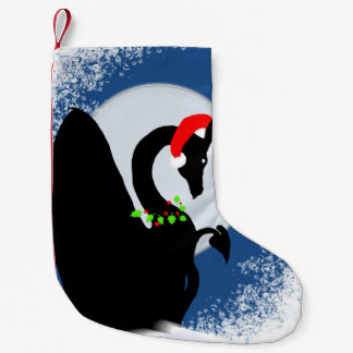 Dragon Moon Holiday (Royal Blue) Small Christmas Stocking