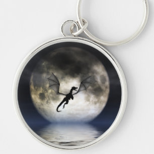 Dragon Moon Keychain