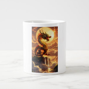 "Dragon Mug: Sip with Strength and Style" Large Coffee Mug