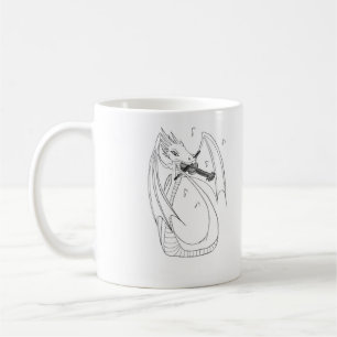Dragon Music for Fathers' Day Coffee Mug