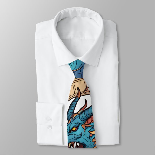 Dragon Necktie (Tied)