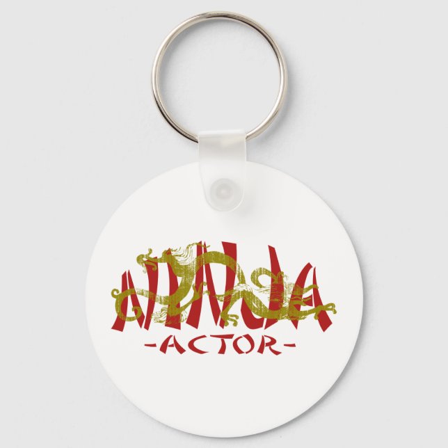 Dragon Ninja Actor Key Ring (Front)