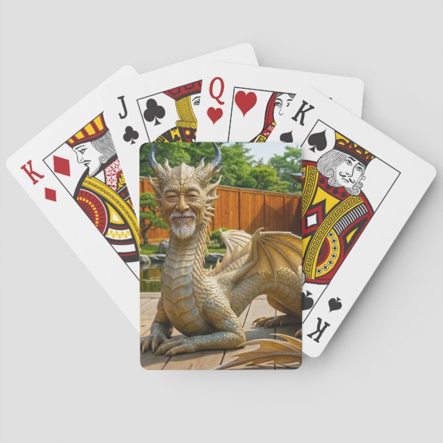 Dragon of Balance Playing Cards (Back)