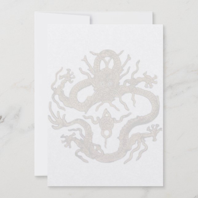 Dragon Of Beijing Invitation (Front)