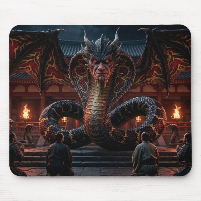 Dragon of Power Mouse Pad (Front)