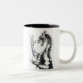 Dragon of the Dark Two-Tone Coffee Mug
