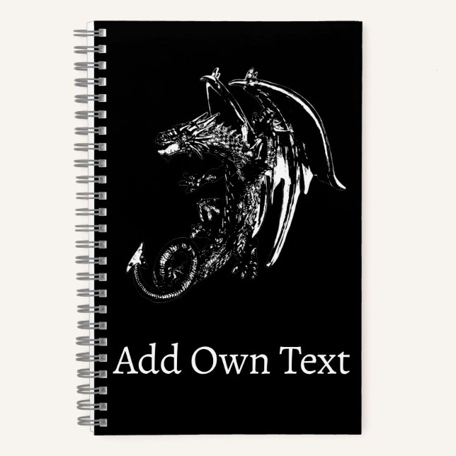 Dragon of the Night  Notebook (Front)