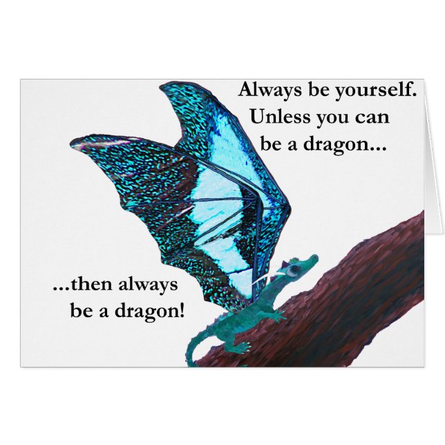 Dragon on Branch (Front Horizontal)