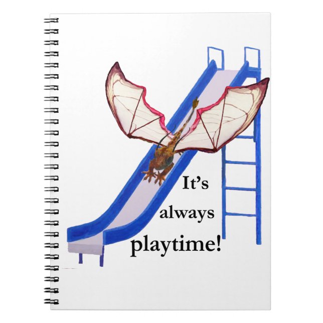 Dragon on Slide Notebook (Front)