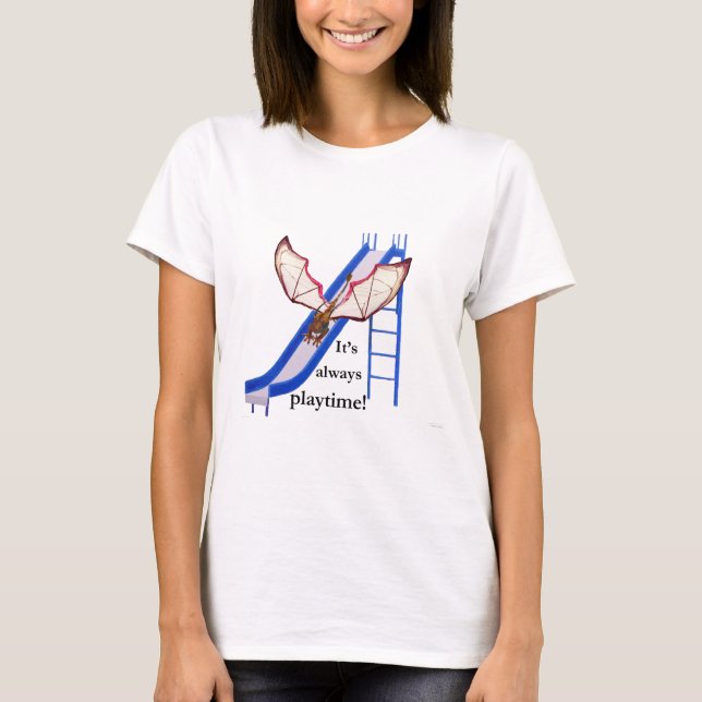 Dragon on Slide T-Shirt (Front)