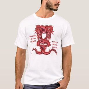 Dragon on the outside, cuddly on the inside T-Shirt