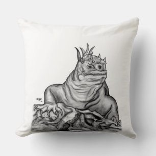 Dragon on the Rock Cushion
