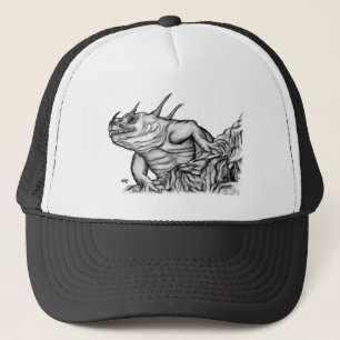 Dragon on the Rock Trucker Hat