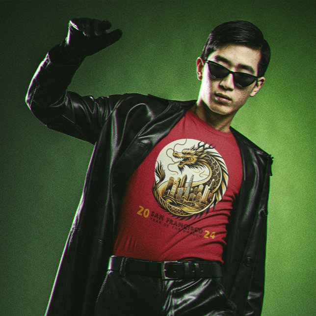 Dragon Over San Francisco - Chinese New Year 2024 T-Shirt (Creator Uploaded)