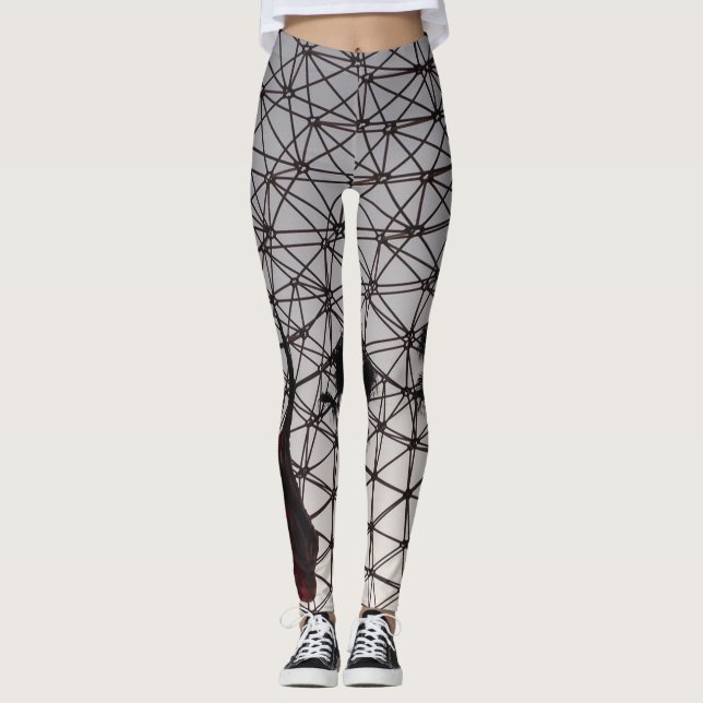 Dragon Palms Leggings (Front)