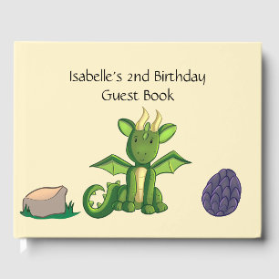 Dragon Party Guest Book